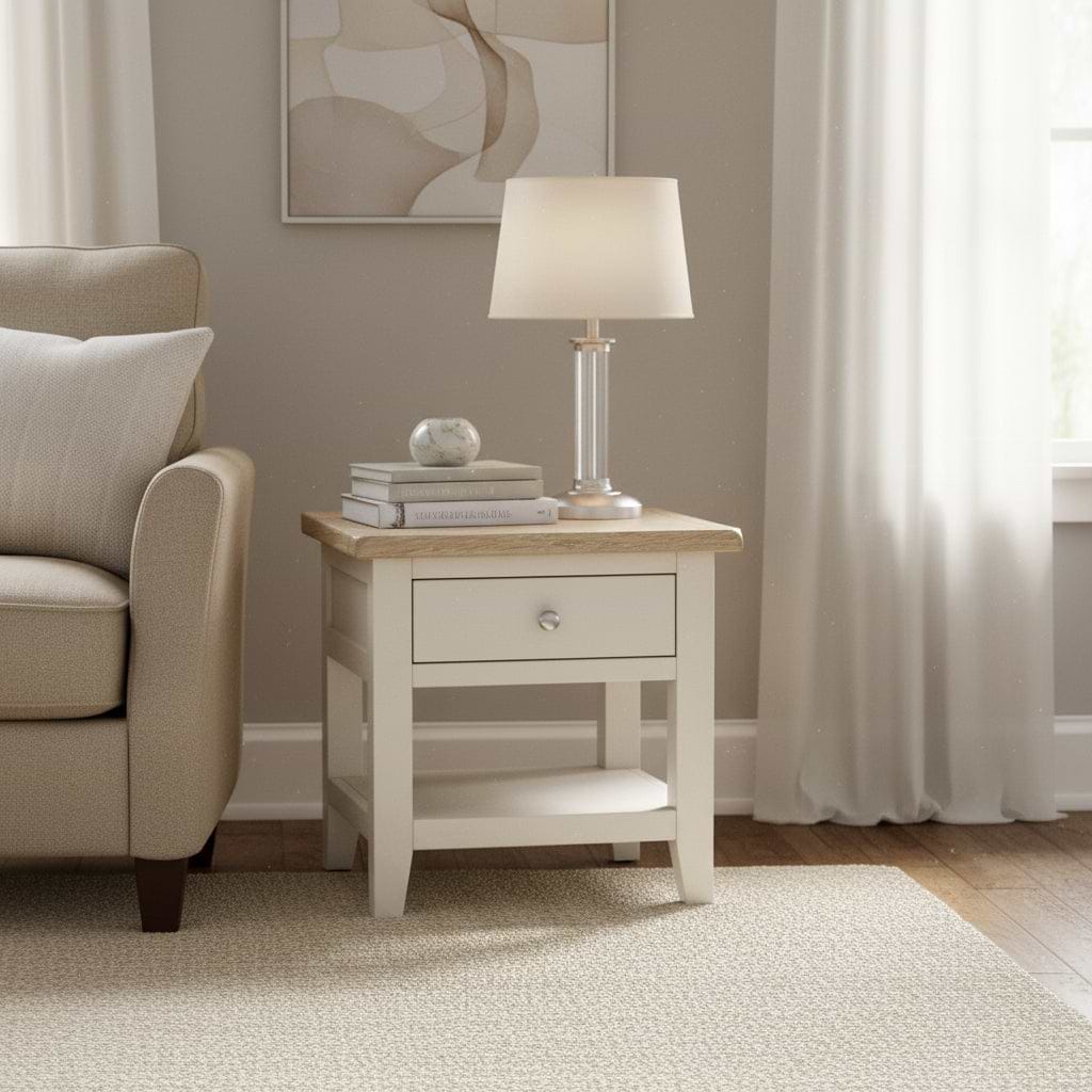 Bramley 1 Drawer Lamp Table