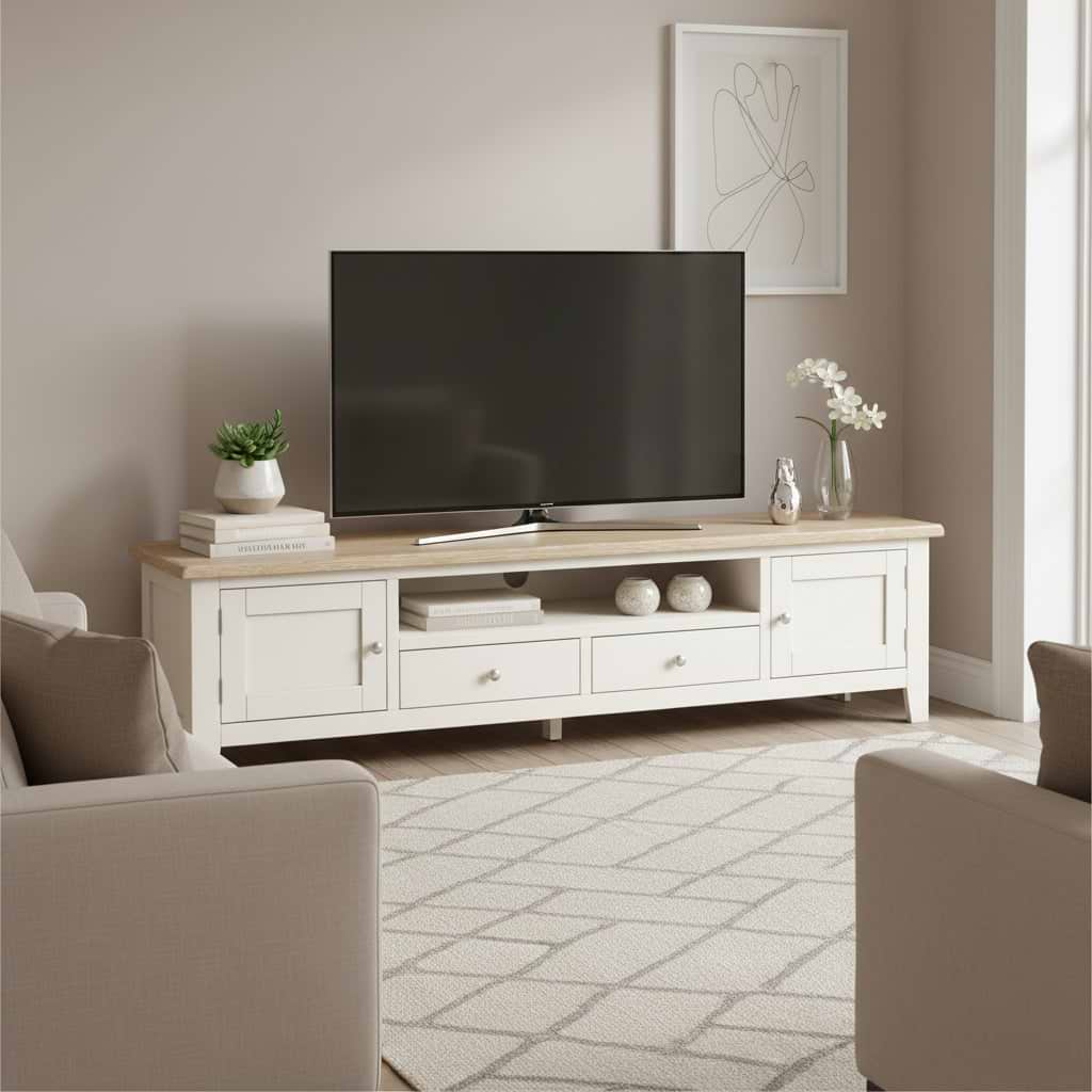 Bramley 200cm Wide TV Unit
