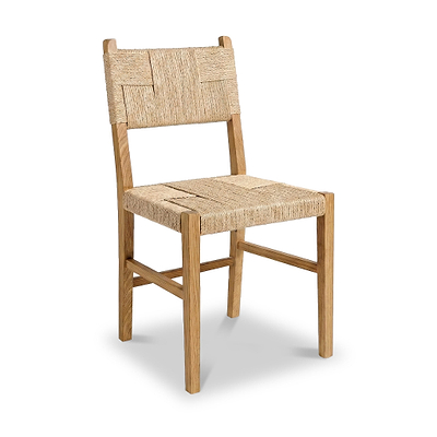Zelah Oak Woven Dining Chair