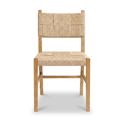 Zelah Oak Woven Dining Chair