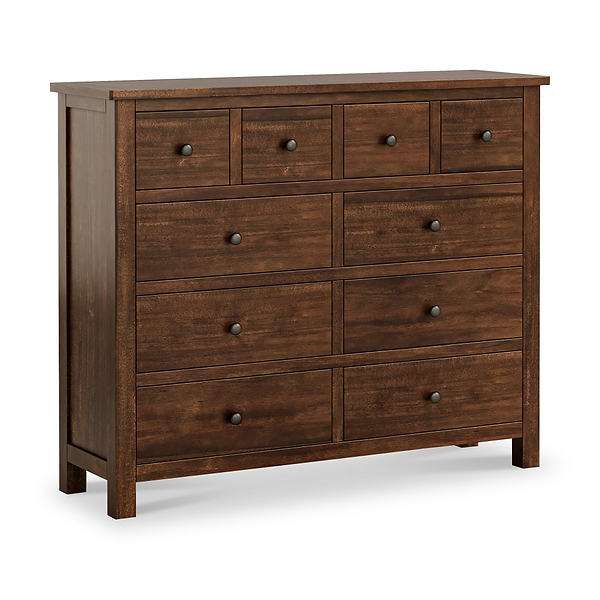Duchy Acacia 4 Over 6 Chest Of Drawers