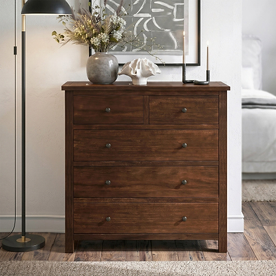 Duchy Acacia XL 2 Over 3 Chest Of Drawers