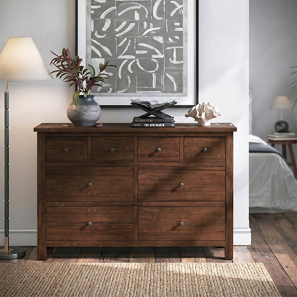 Duchy Acacia XL 8 Drawer Chest