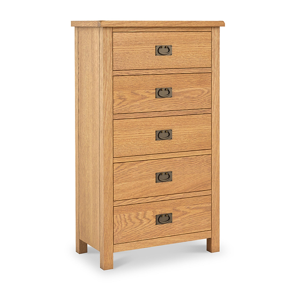 Surrey Oak XL Tallboy Chest