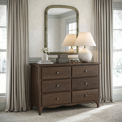 Celine Dark Oak 6 Drawer Chest