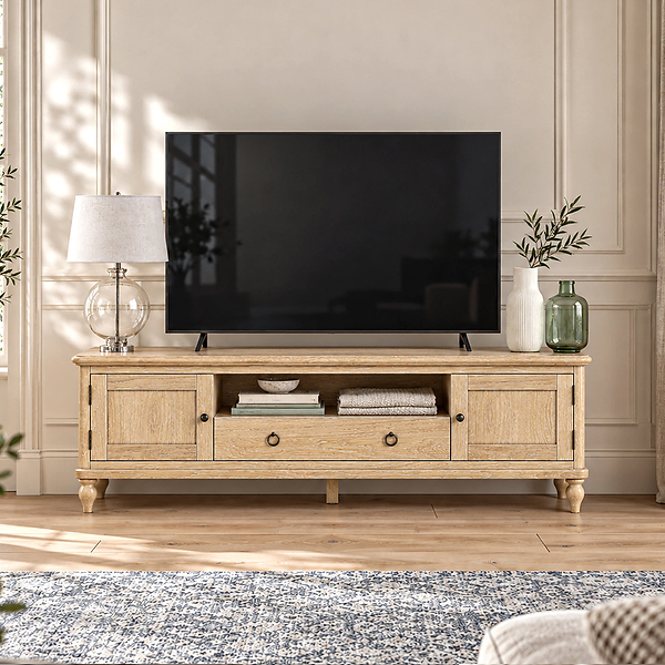 Rutland Oak 160cm Wide TV Unit