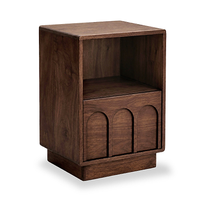 Rowan Dark Stain Mango Bedside Table