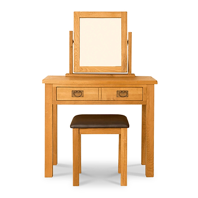 Lanner Oak Dressing Table Set