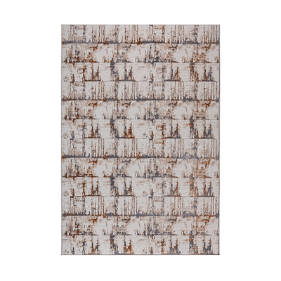 Sully Metallic Abstract Design Rug