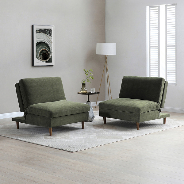 Carrington Chenille Click Clack Lounge Chair