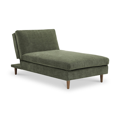 Carrington Chenille Chaise Sofa Bed