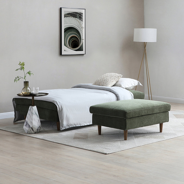 Carrington Chenille Footstool
