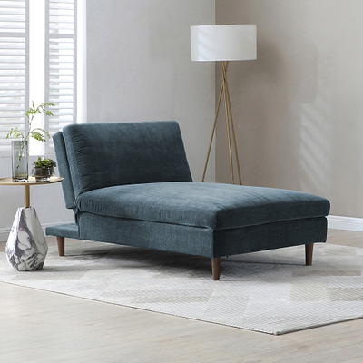 Carrington Chenille Chaise Sofa Bed