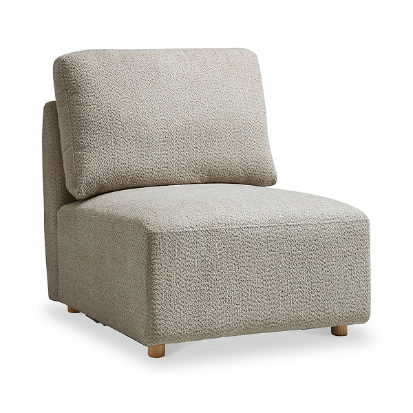 Fairfax Boucle Armless Lounge Chair