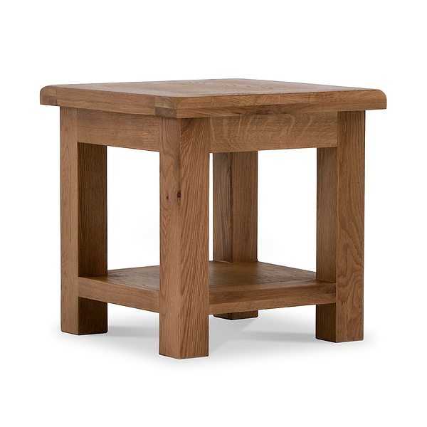 Zelah Oak Lamp Table