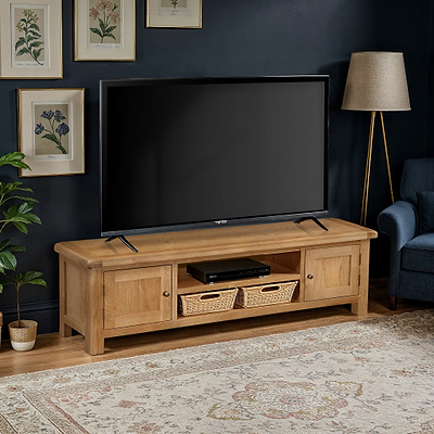 Zelah Oak 180cm TV Stand