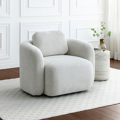 Irving Chenille Swivel Chair