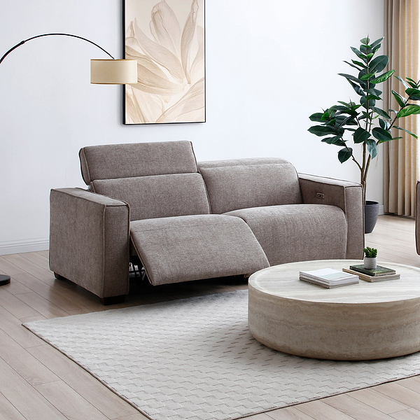 Beaumont Chenille 3 Seater Power Recliner Sofa