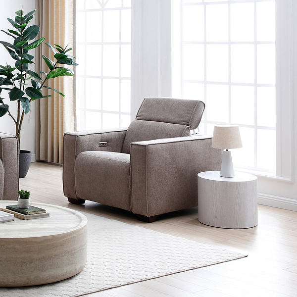 Beaumont Chenille Power Recliner Chair