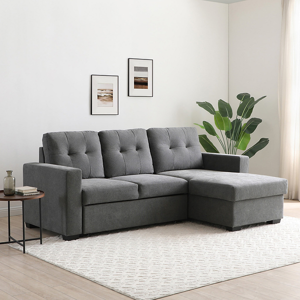 Winslet Button Back Chaise Sofa Bed