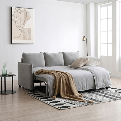 Keya Boucle Pop Up Chaise Sofa Bed
