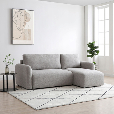 Marla Soft Boucle Chaise Sofa Bed