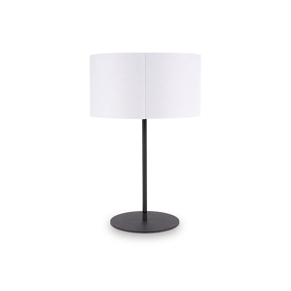 Elin Matt Black & Ivory Table Lamp