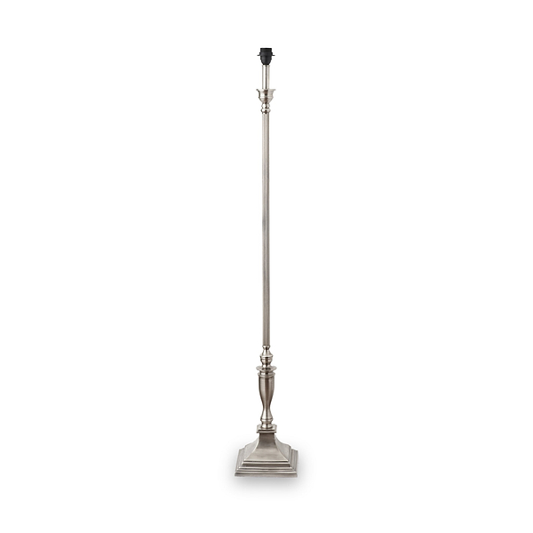 Canterbury Antique Silver Floor Lamp