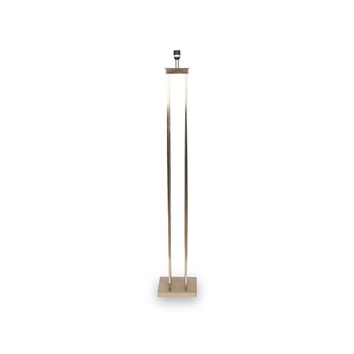 Langston Satin Brass Metal 4 Post Floor Lamp