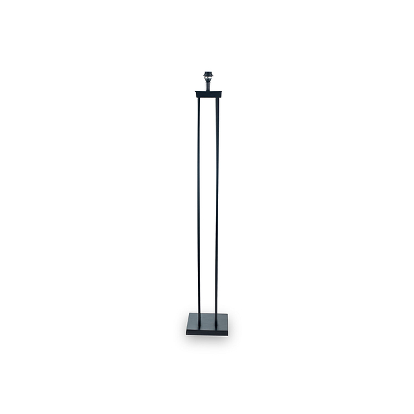 Langston Matt Black Metal Four Post Floor Lamp
