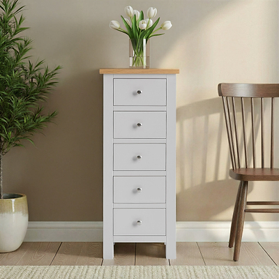 Farro 5 Drawer Tallboy Chest