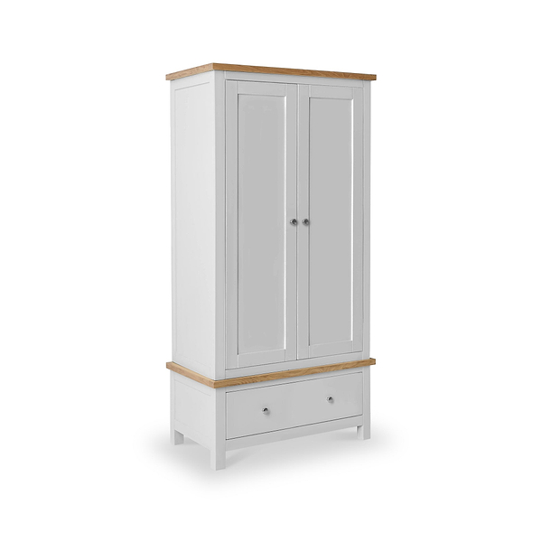 Farro Double Wardrobe with Drawers