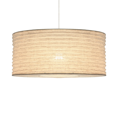 Patpong 50cm White Jute Easy Fit Pendant