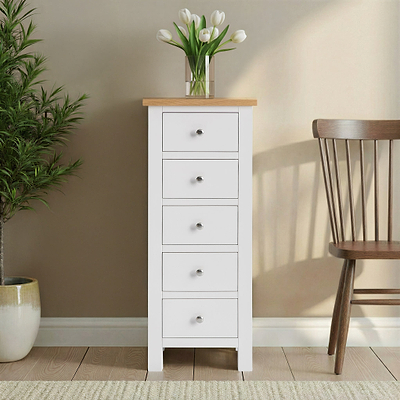 Farro 5 Drawer Tallboy Chest