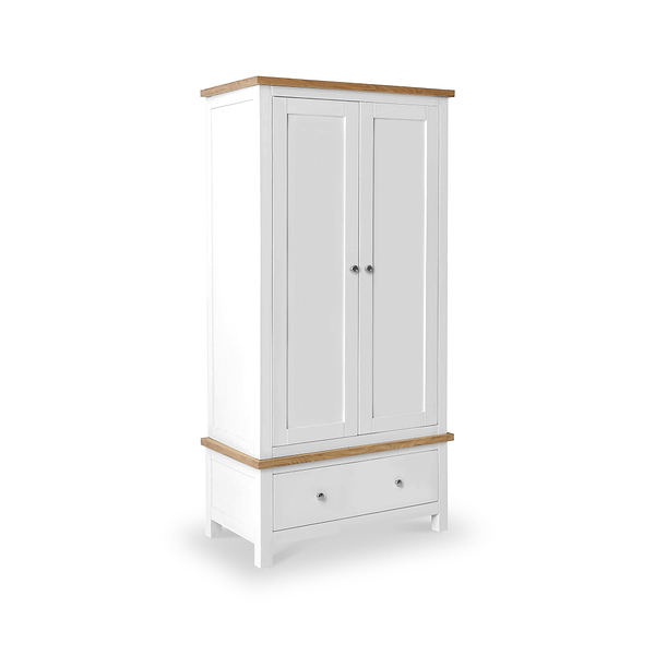 Farro Double Wardrobe with Drawers