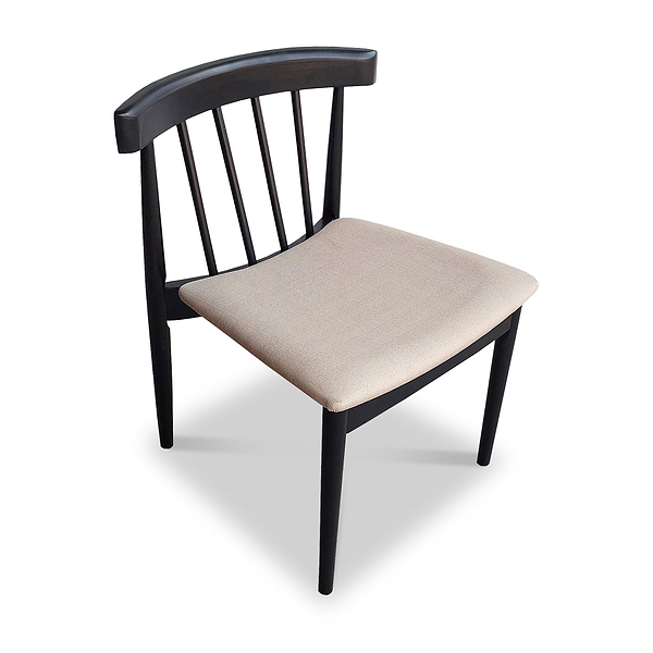 Jackson Dining Chair with Black Frame