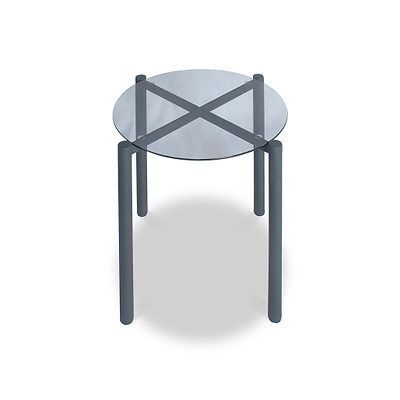 Stanford Glass Side Table