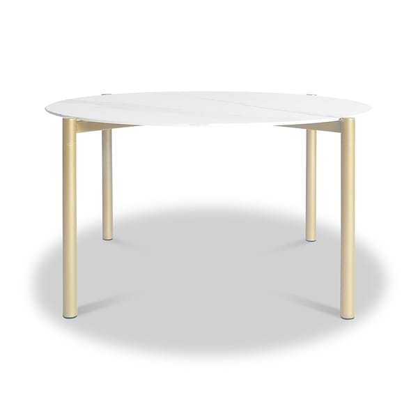 Dalston White & Gold Coffee Table
