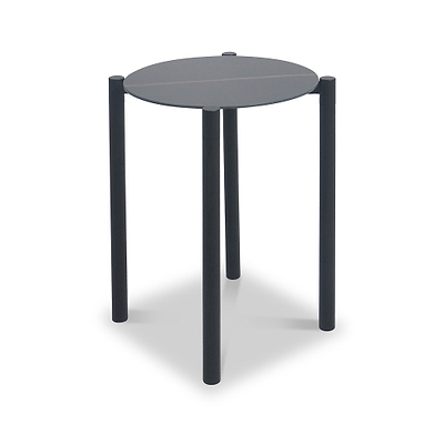 Dalston Black Side Table
