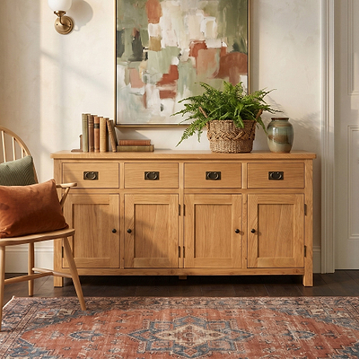 Surrey Oak Extra Large Sideboard