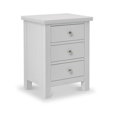 Cornish 3 Drawer Bedside Table