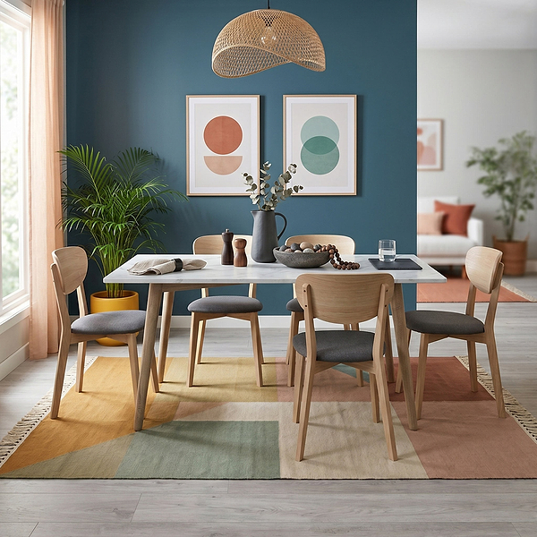 Jakob Oak Rectangular Dining Table