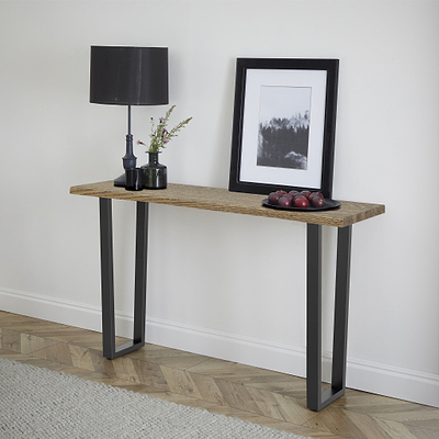 Isaac Oak Console Table