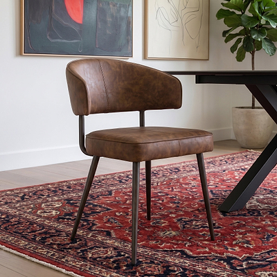 Torcello Faux Leather Dining Chair