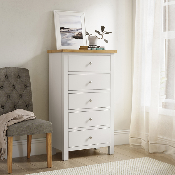 Farro XL 5 Drawer Tallboy Chest