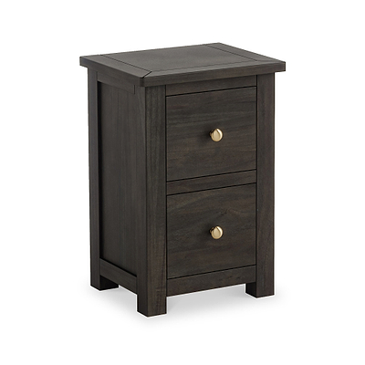 Duchy Acacia 2 Drawer Bedside Table