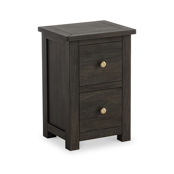 Duchy Acacia 2 Drawer Bedside Table