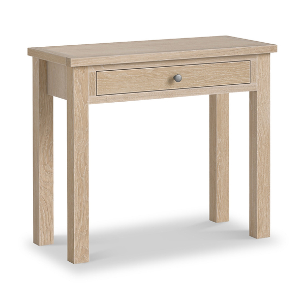 Trelan Washed Oak Single Drawer Dressing Table