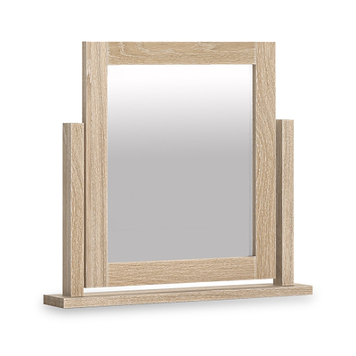 Trelan Washed Oak Vanity Mirror