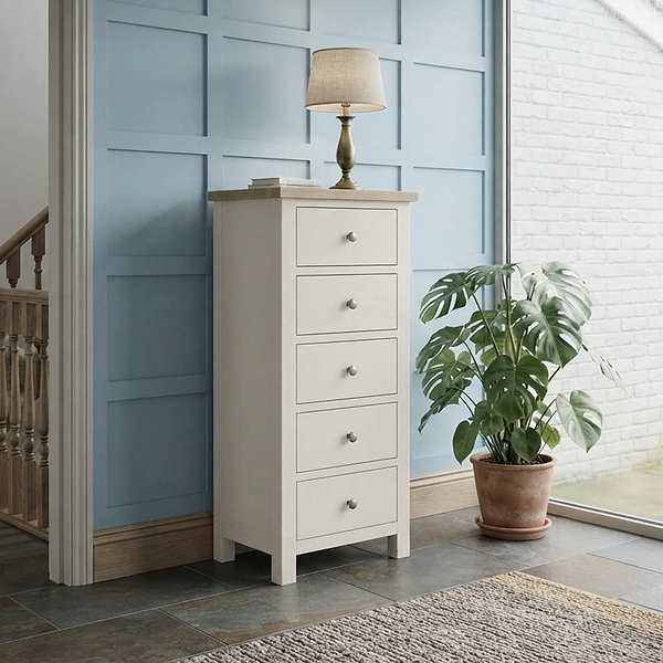 Trelan 5 Drawer Tallboy Chest